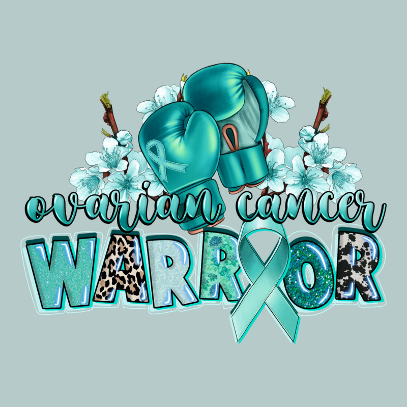 Ovarian Cancer Warrior Heavy Core Tee by CowGirlArtShop | Teevron