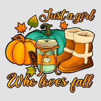 Just A Girl Who Loves Fall Premium Hoodie | Teevron