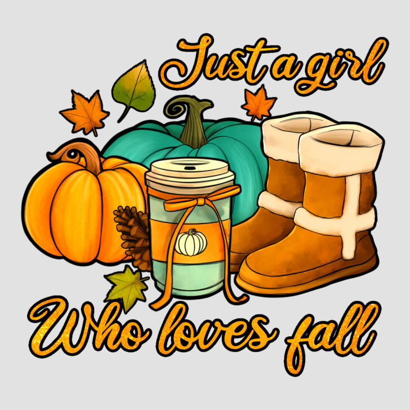 Just A Girl Who Loves Fall Premium Hoodie by Jasminsmagicworld | Teevron