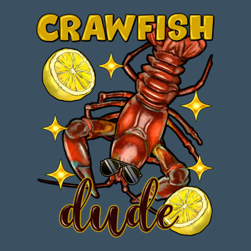 Mardi Gras Crawfish Dude Urban Heavy Tee by FaDigitalArtStudio | Teevron