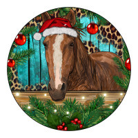 Brown Horse Christmas | Teevron