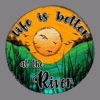 Life Is Better At The River Heavyweight Hoodie | Teevron