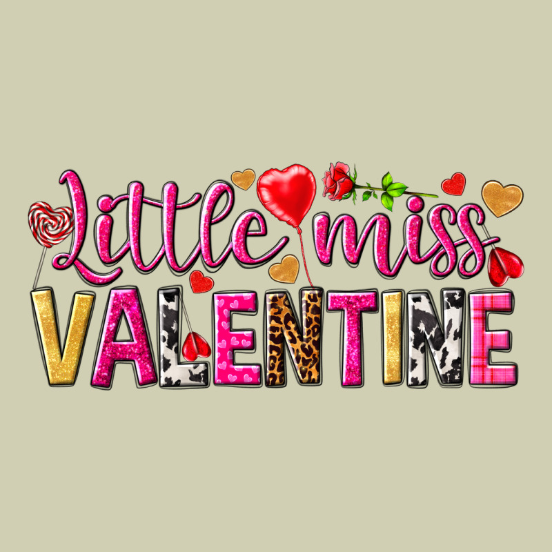 Little Miss Valentine Heavy Core Tee by HowdyJamesFarm | Teevron