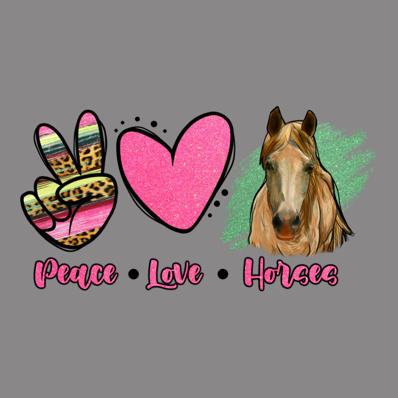Peace Love Horses Vintage Tee by RanaPortraitStore | Teevron