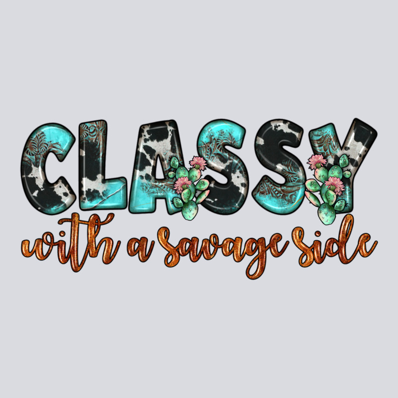 Classy With A Savage Side Zipper Hoodie by JahusDesignShop | Teevron