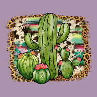 Serape Cowhide Cactus Heavyweight Hoodie | Teevron