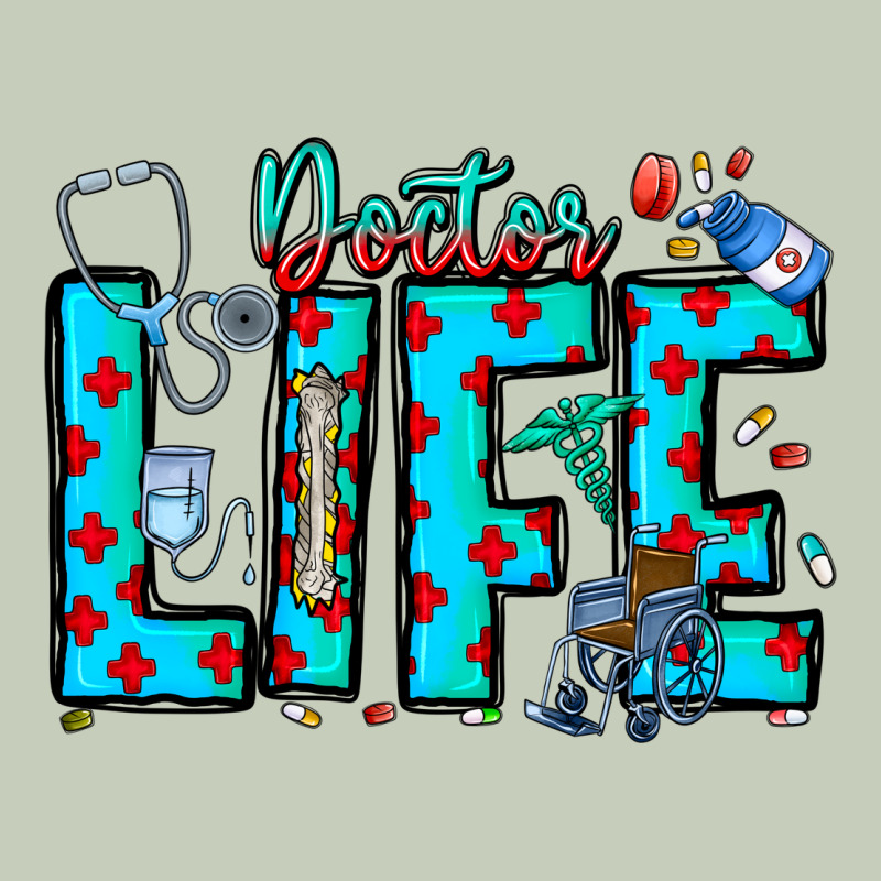 Doctor Life Long Sleeve Tee by CowhideDigitalArt | Teevron