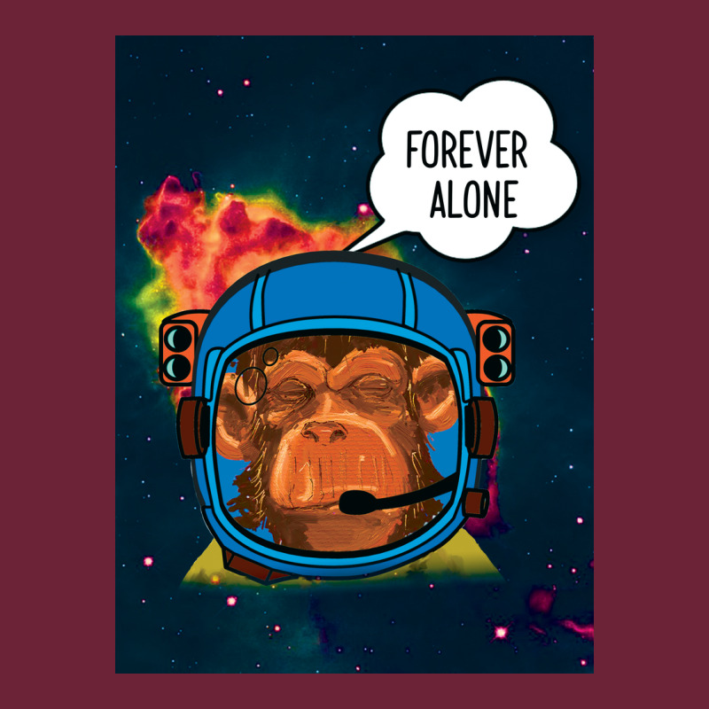 Forever Alone, Monkey, Space, Monkey At Space, Long Sleeve Tee by Bettercallsaul | Teevron