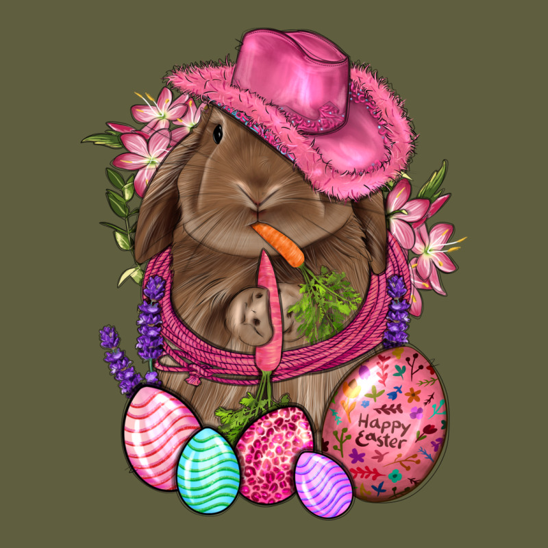 Cowboy Rabbit Easter Vintage Tee by BundleAndBundleShop | Teevron