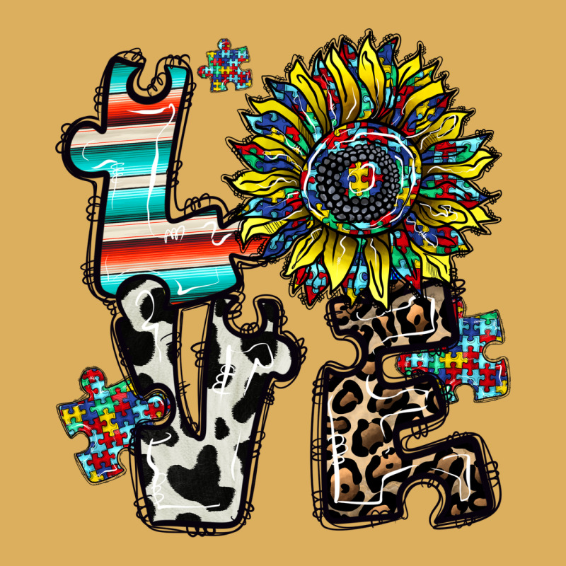 Love Autism Premium Hoodie by CowhideDigitalArt | Teevron