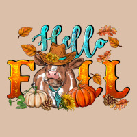 Hello Fall Heifer Cow Urban Heavy Tee | Teevron