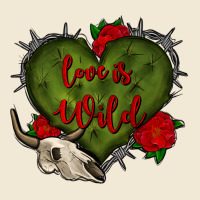 Love Is Wild With Bullskull Olivia Premium Tee | Teevron