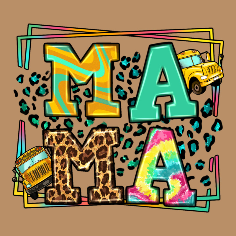 School Bus Driver Mama Mother's Day Vintage Hoodie by LillyAllenDesigns | Teevron