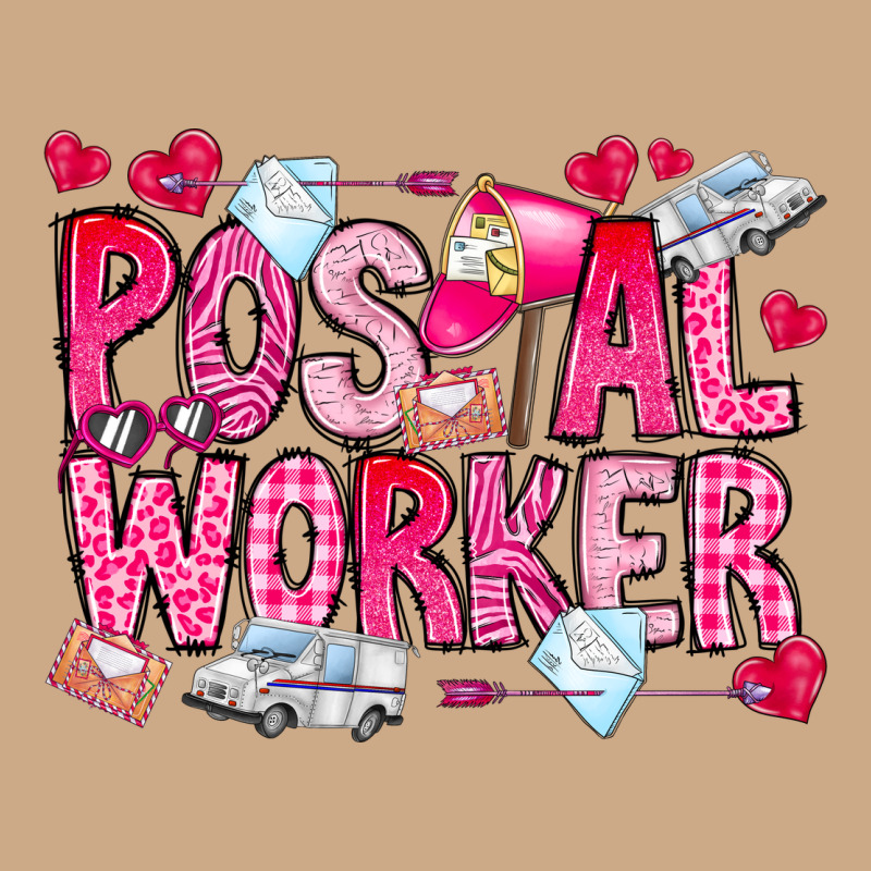 Postal Worker Vintage Hoodie by CowhideDigitalArt | Teevron