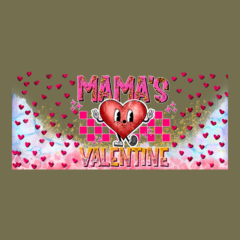 Mama Is Valentine 16oz Vintage Hoodie by CowhideDigitalArt | Teevron