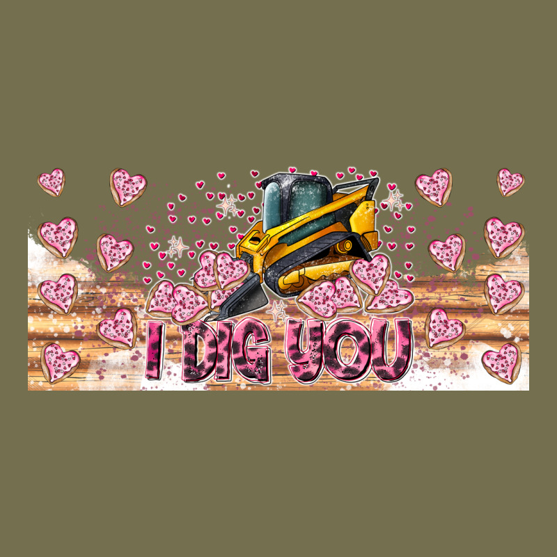 I Dig You Valentine 16oz Vintage Hoodie by CowhideDigitalArt | Teevron