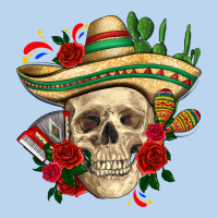 Di De Los Muertos With Roses Mexico Classic Tee | Teevron