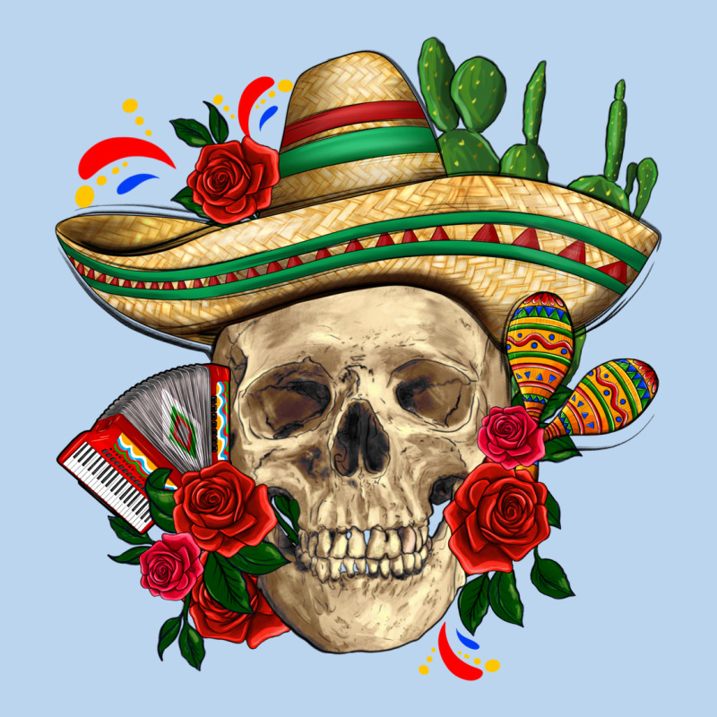 Di De Los Muertos With Roses Mexico Classic Tee by HowdyJamesFarm | Teevron