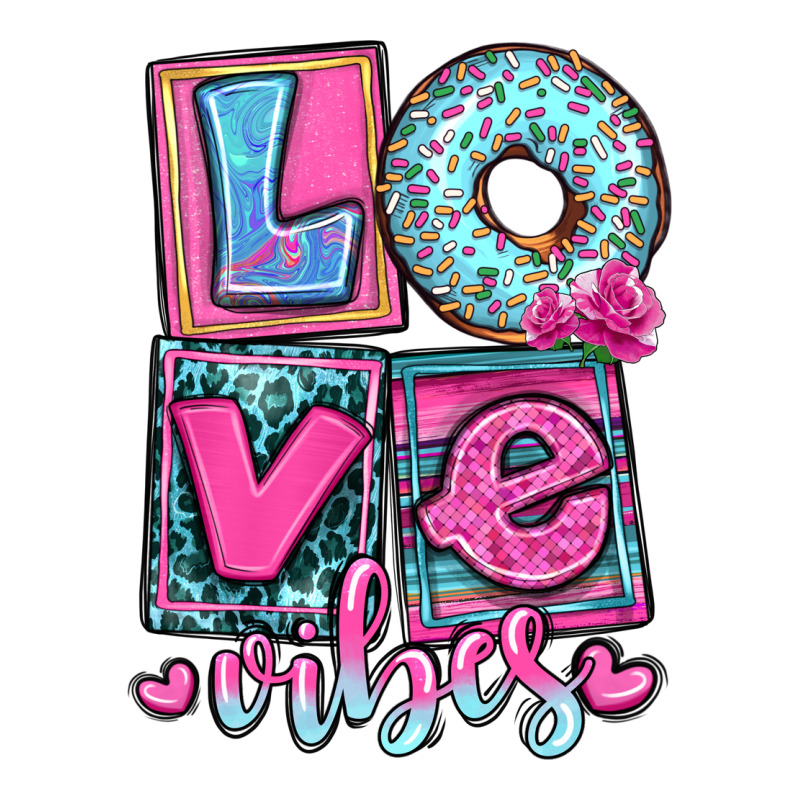 Love Vibes Premium Tee by OliviaCreatesArt | Teevron