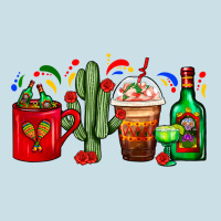 Mexico Coffee Cups With Cactus And Tequila Bottle Ladies Tee | Teevron