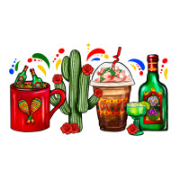 Mexico Coffee Cups With Cactus And Tequila Bottle | Teevron