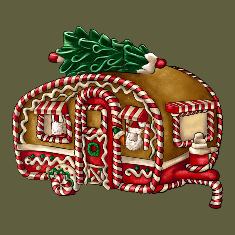 Caravan Gingerbread Vintage Tee by FaDigitalArtStudio | Teevron