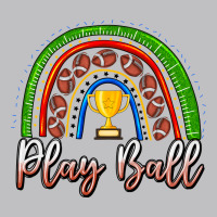 Play Ball Football Rainbow Long Sleeve Tee | Teevron