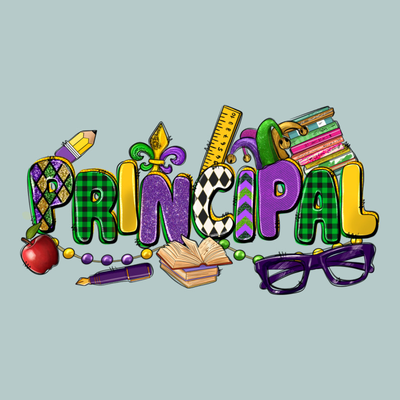 Principal Mardi Gras Cowgirl Heavy Core Tee by CowGirlArtShop | Teevron