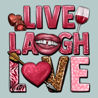 Live Laugh Love Valentine's Day Heavy Core Tee | Teevron