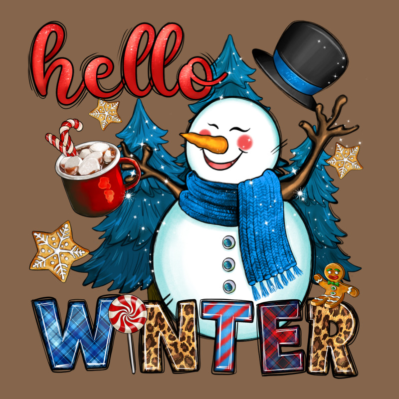 Hello Winter Premium Tee by OliviaCreatesArt | Teevron