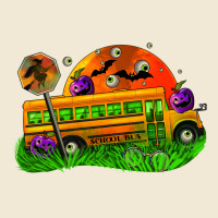 Halloween School Bus Ladies Tee | Teevron