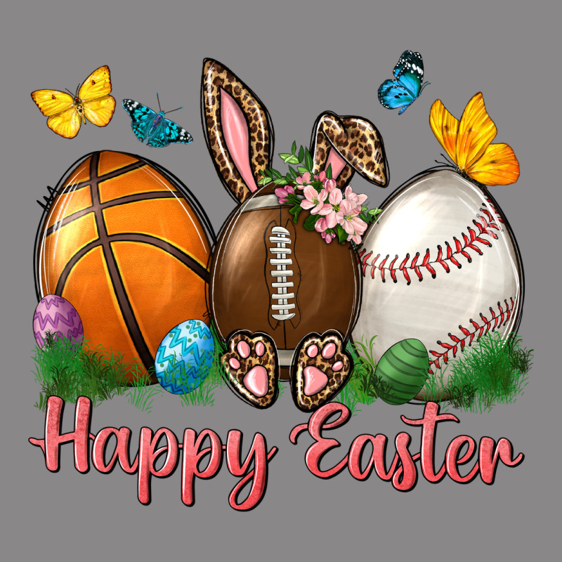 Happy Easter Sports With Butterfly Vintage Tee by BundleAndBundleShop | Teevron