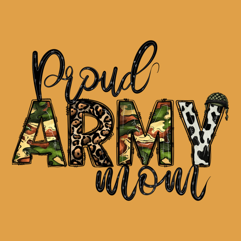 Proud Army Mom Premium Hoodie by CowhideDigitalArt | Teevron
