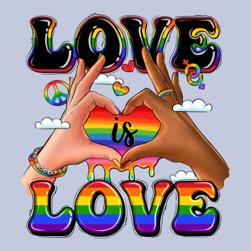 Love Is Love Lgbtq Pride Hands Long Sleeve Tee by LillyAllenDesigns | Teevron