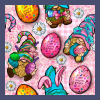 Easter Gnomies Seamless Pattern Vintage Tee | Teevron
