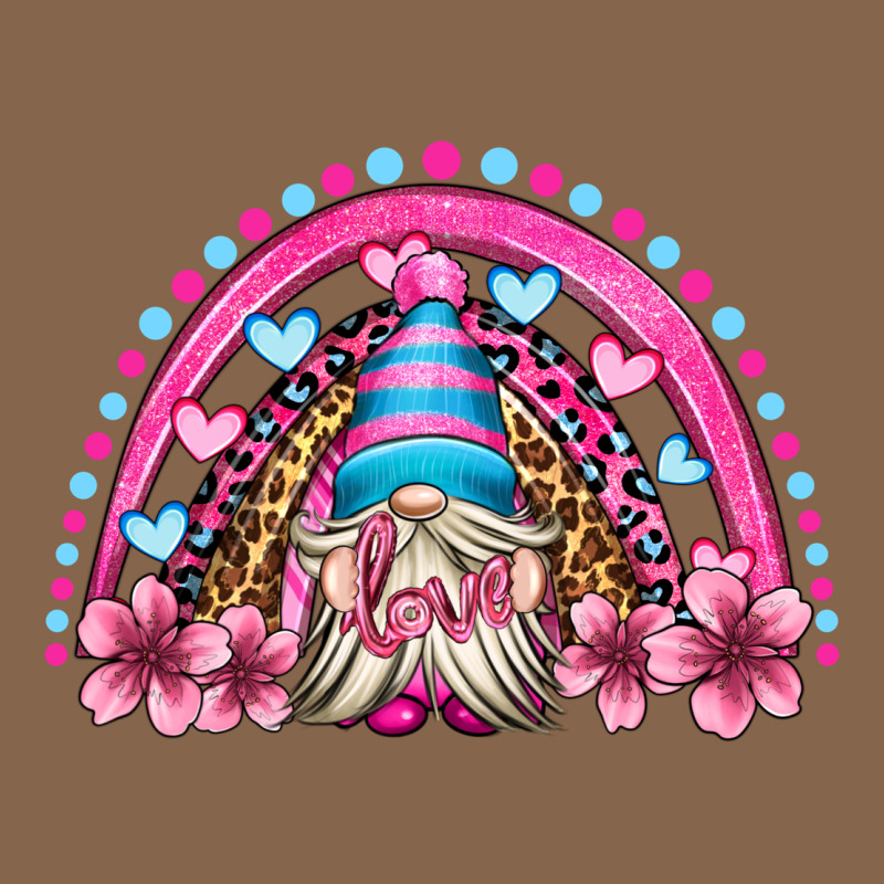 Valentine's Day Rainbow Gnome Olivia Premium Tee by OliviaCreatesArt | Teevron
