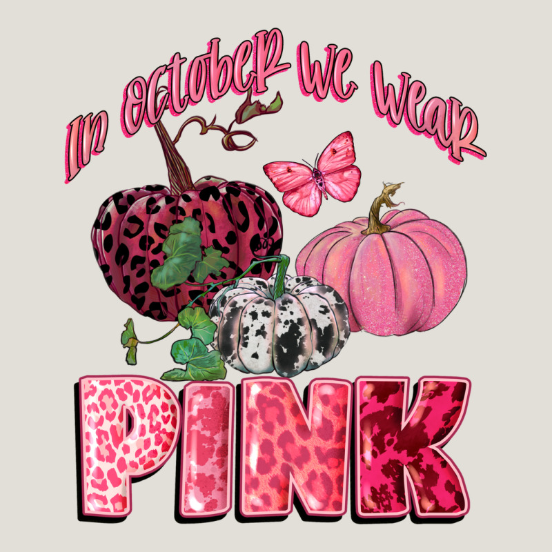 In October We Wear Pink Heavy Core Tee by CowGirlArtShop | Teevron