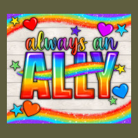 Always An Ally Pride Lgbtq+ Tumbler Vintage Tee | Teevron