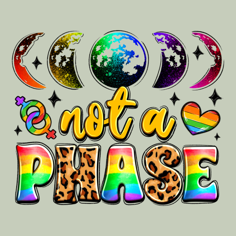 Not A Phase Pride Moon Long Sleeve Tee by LillyAllenDesigns | Teevron