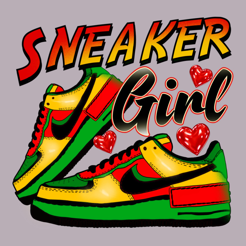 Sneaker Girl Vintage Tee by FaDigitalArtStudio | Teevron