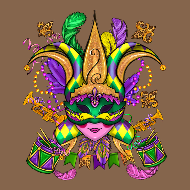 Mardi Gras Mask Premium Tee by OliviaCreatesArt | Teevron