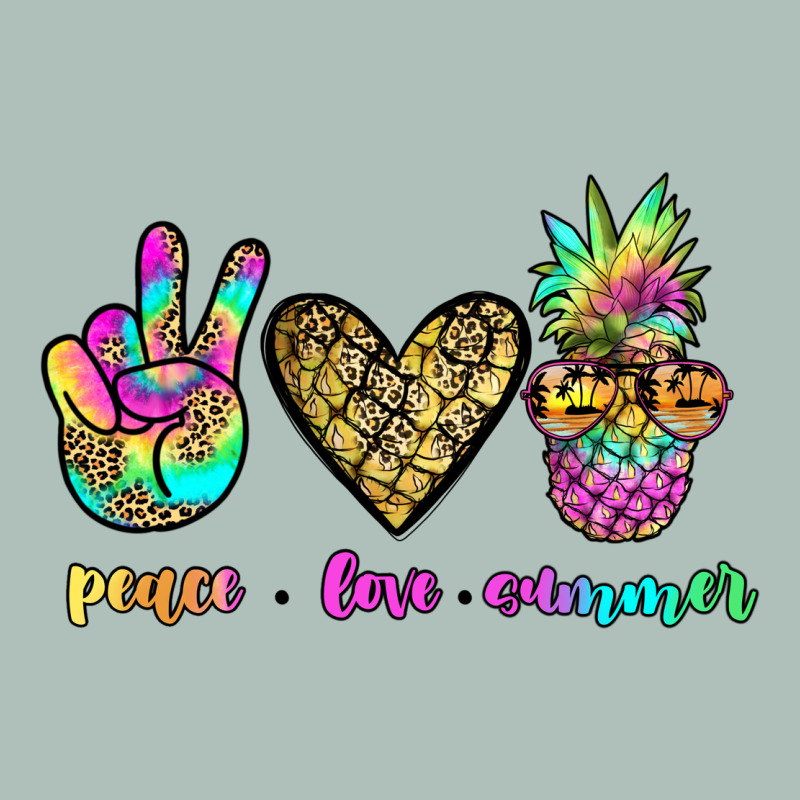 Peace Love Summer Heavyweight Hoodie by JahusDesignShop | Teevron