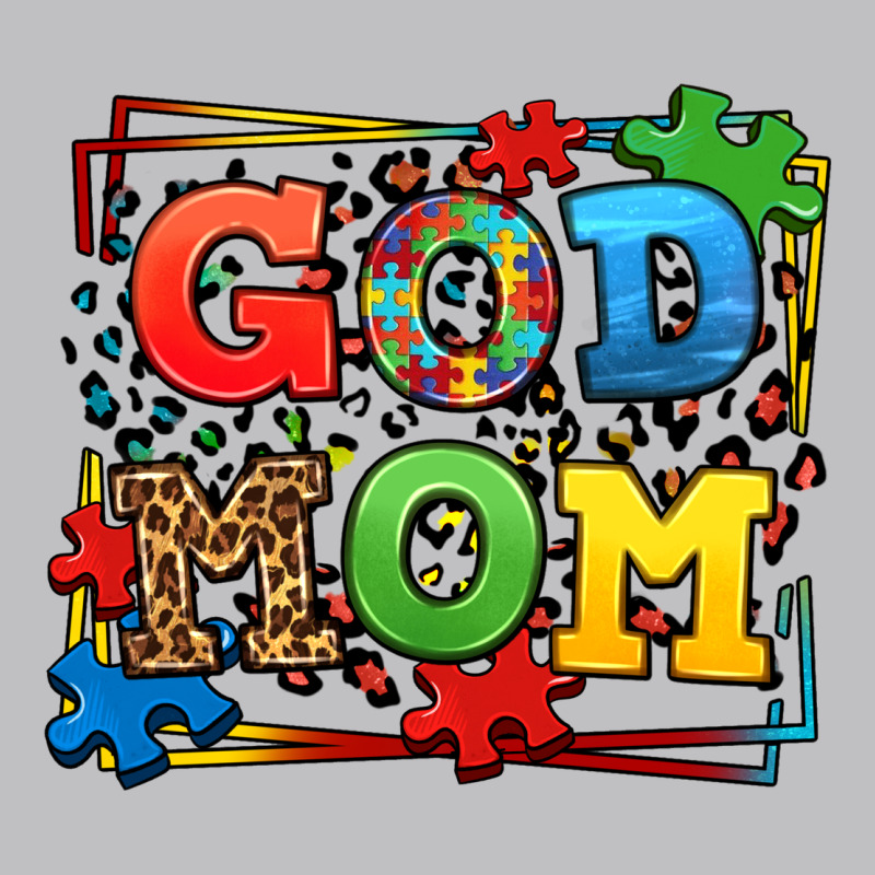 Autism God Mom Long Sleeve Tee by LillyAllenDesigns | Teevron