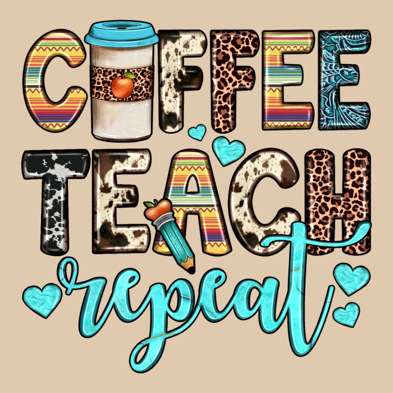 Coffee Teach Repeat Heavyweight Sweatshirt by JahusDesignShop | Teevron