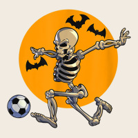 Skeleton Soccer Player Funny Halloween Blood Moon Premium Sweatshirt | Teevron