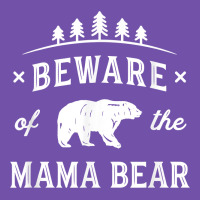 Beware Mama Bear Mom Protect Strong Mother Graphic Clip Art T Shirt Premium Sweatshirt | Teevron