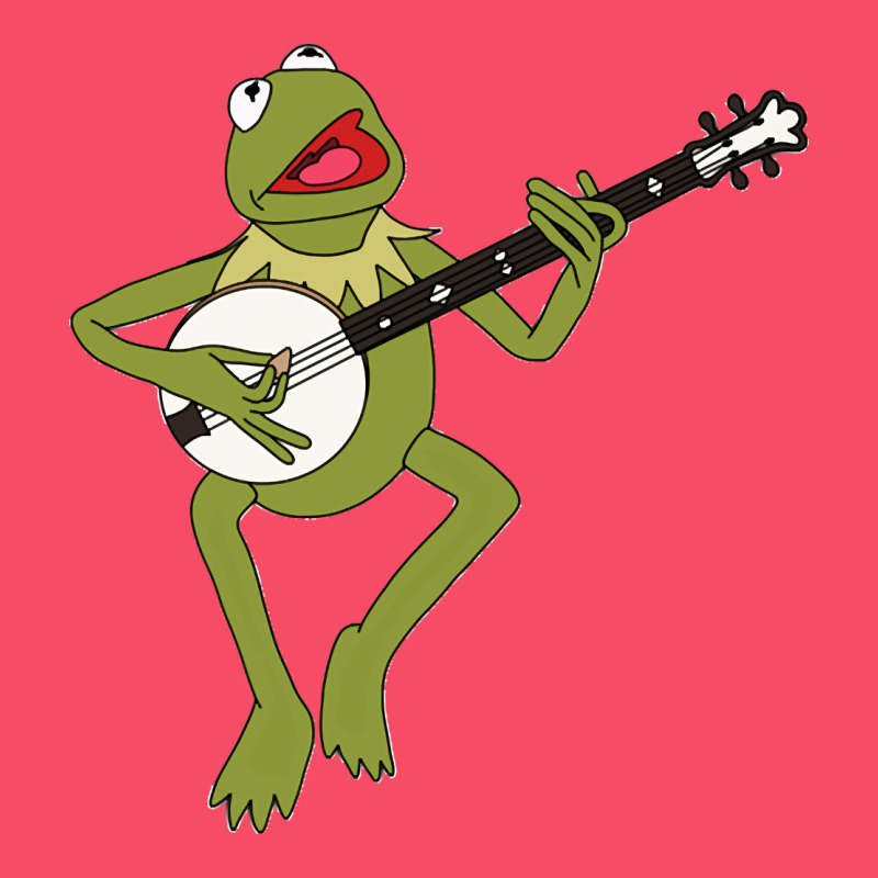 Kermit Playing The Banjo Classic Premium Sweatshirt by DesignPulse | Teevron