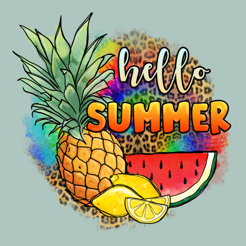 Hello Summer Pineapple Premium Sweatshirt by JahusDesignShop | Teevron