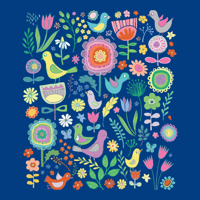 Cute Birds T  Shirt Birds And Blooms   Cute Floral Pattern By Cecca De Premium Sweatshirt by DesignPulse | Teevron