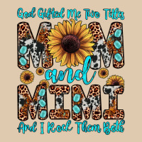 God Gifted Me Two Titles Mom And Mimi  And I Rock Them Both Heavyweight Sweatshirt | Teevron